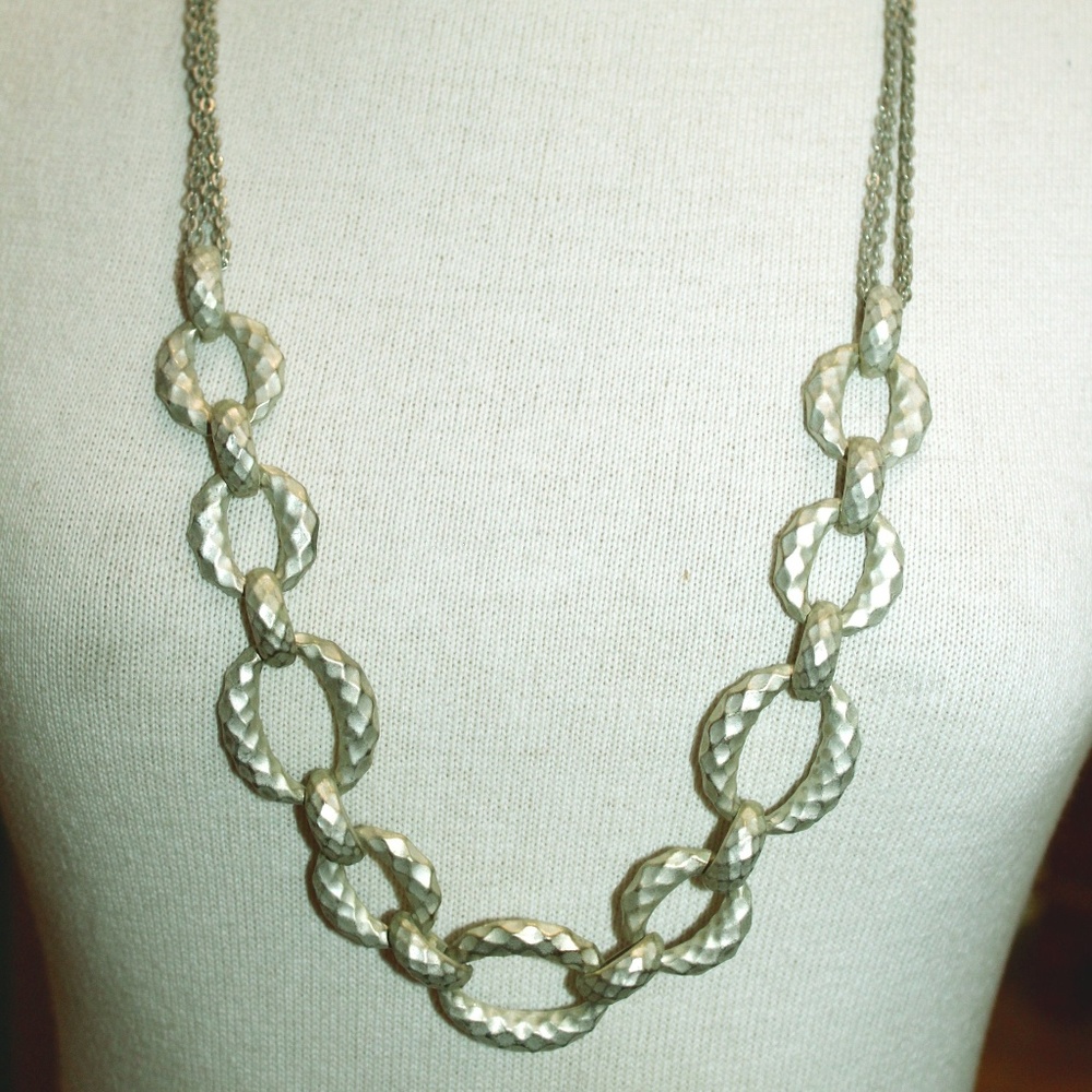 Alfani silver chain necklace